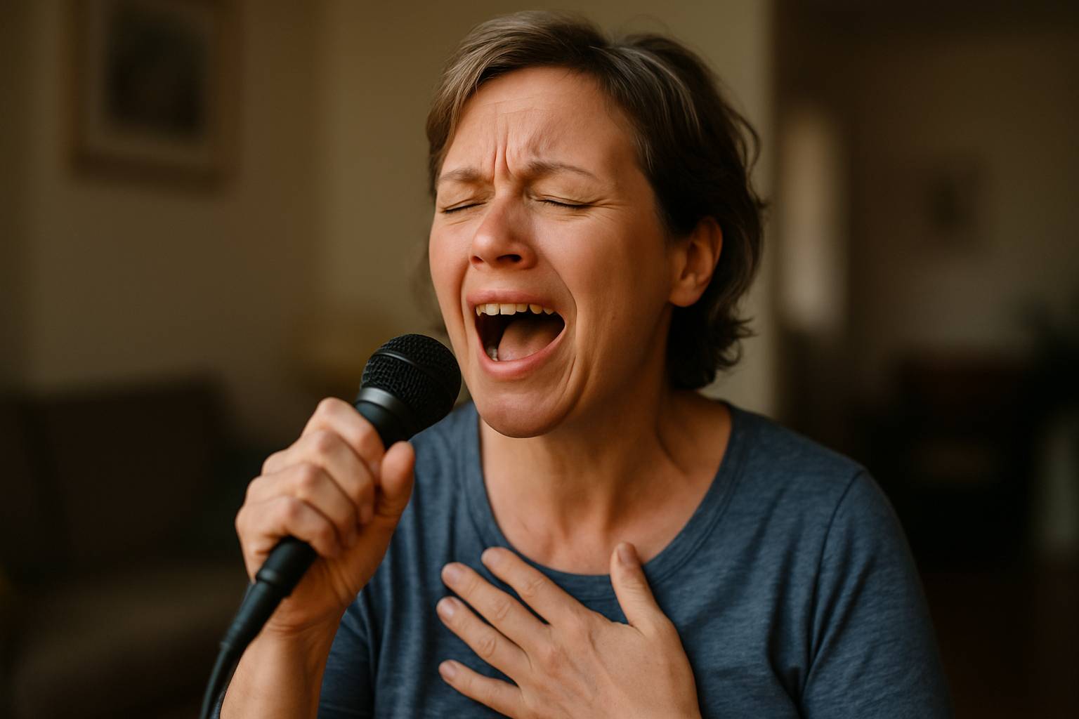 Perte d’estime de soi : chanter faux pour se sentir juste